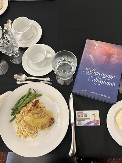 Ambassador Tatiana Gfoeller-Volkoff Launches Her Latest Novel